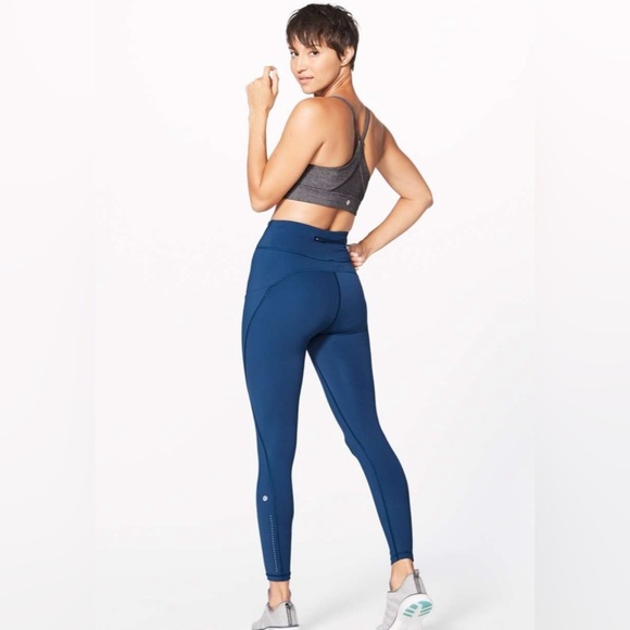 lululemon athletica Pants - Lululemon Break Free Tight (25")- Night Tide - Size 6